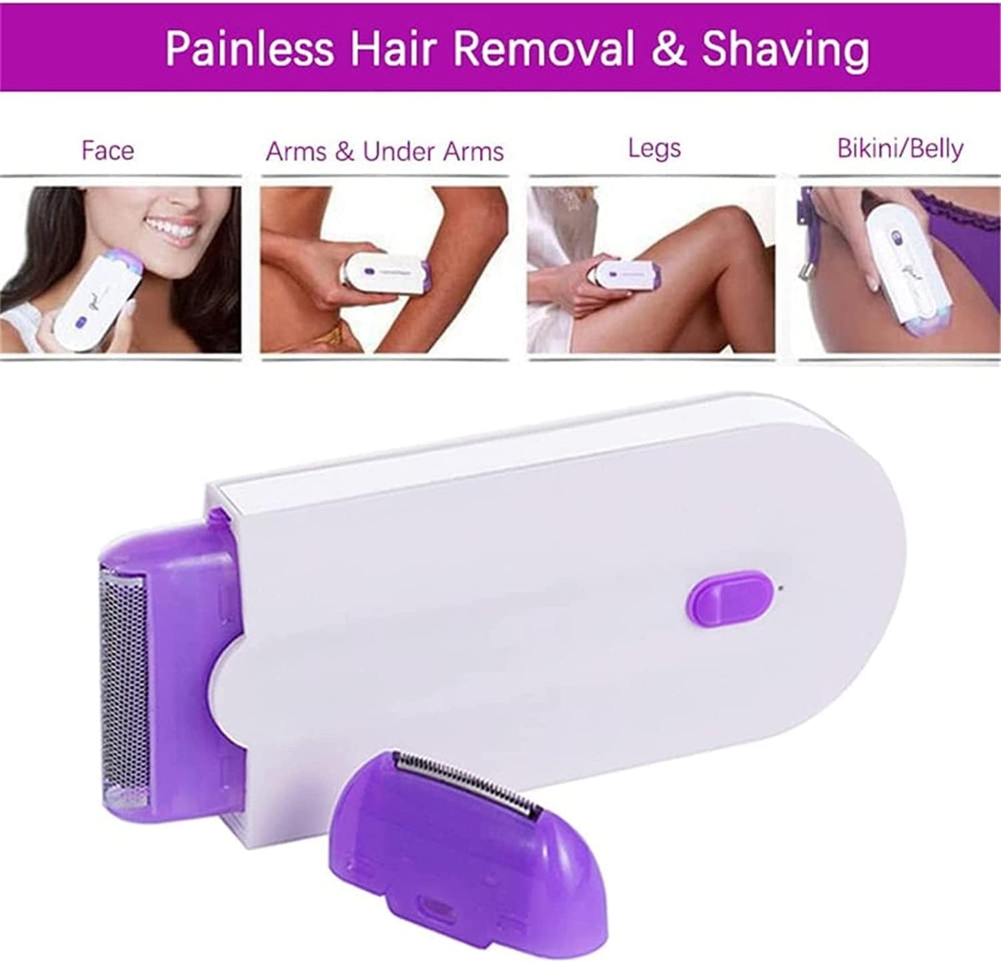 PAINLESS LASER HAIR ERASER KIT